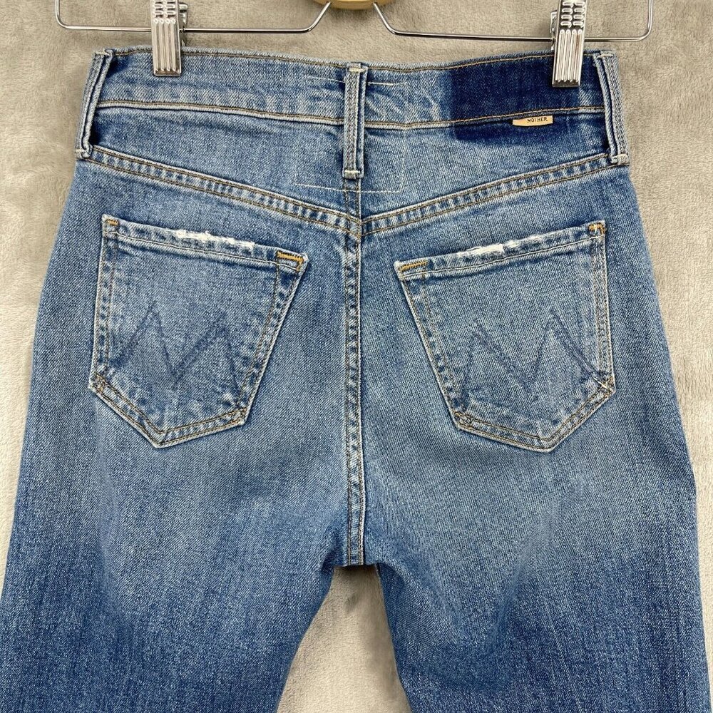 Mother Superior The Tomcat Pray for Hidden Gems Cropped Jeans - Picture 7 of 15